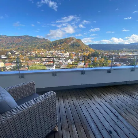 Luxus Penthouse Feldmoos Mit Whirlpool & Riesen Terrasse, Nahe Festspiele Apartamento Bregenz
