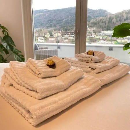 Luxus Penthouse Feldmoos Mit Whirlpool & Riesen Terrasse, Nahe Festspiele Apartamento Bregenz