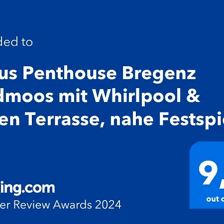 Apartamento Luxus Penthouse Feldmoos Mit Whirlpool & Riesen Terrasse, Nahe Festspiele *
